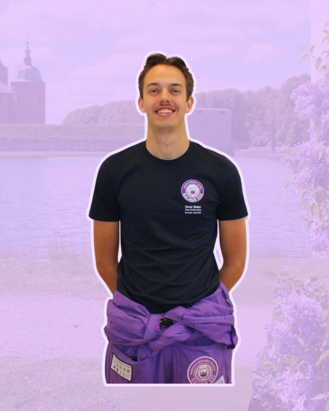 Porträtt av Oscar Meijer