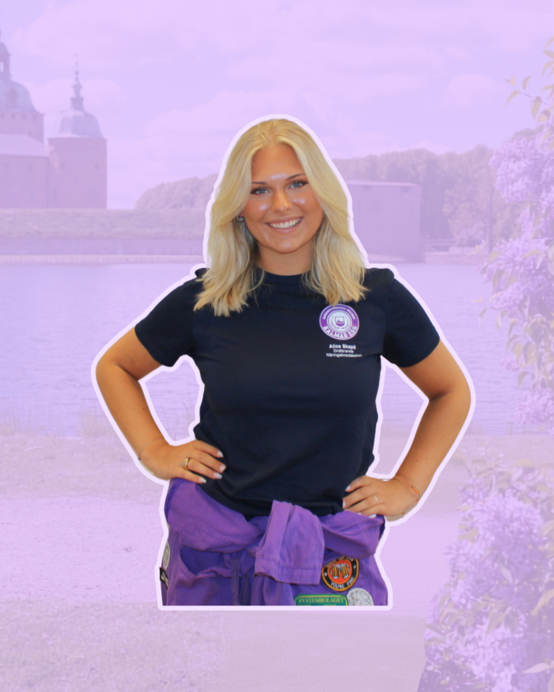 Porträtt av Alice Skepö