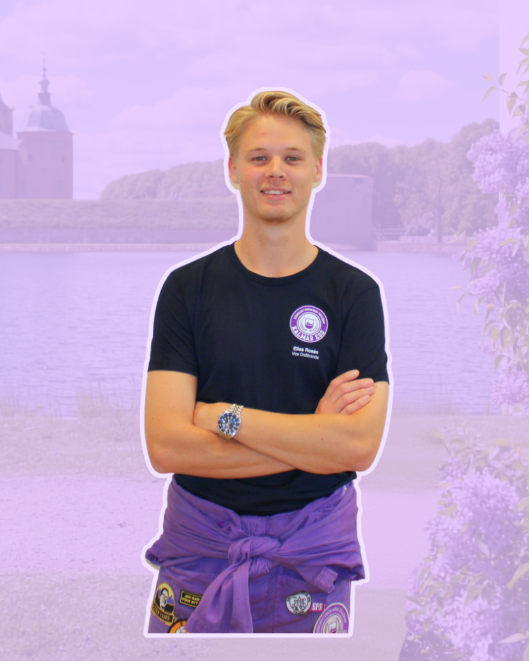 Porträtt av Elias Rosén